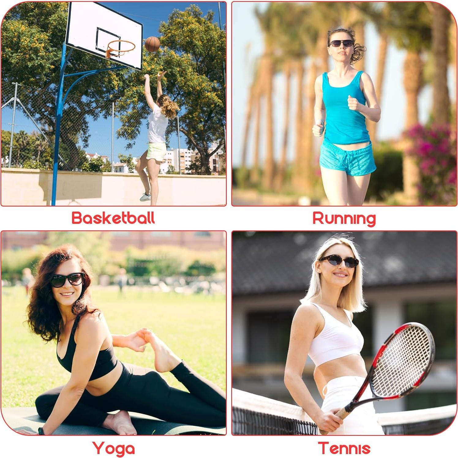 8 Pares de Sujetadores Antideslizantes para Gafas Silicona