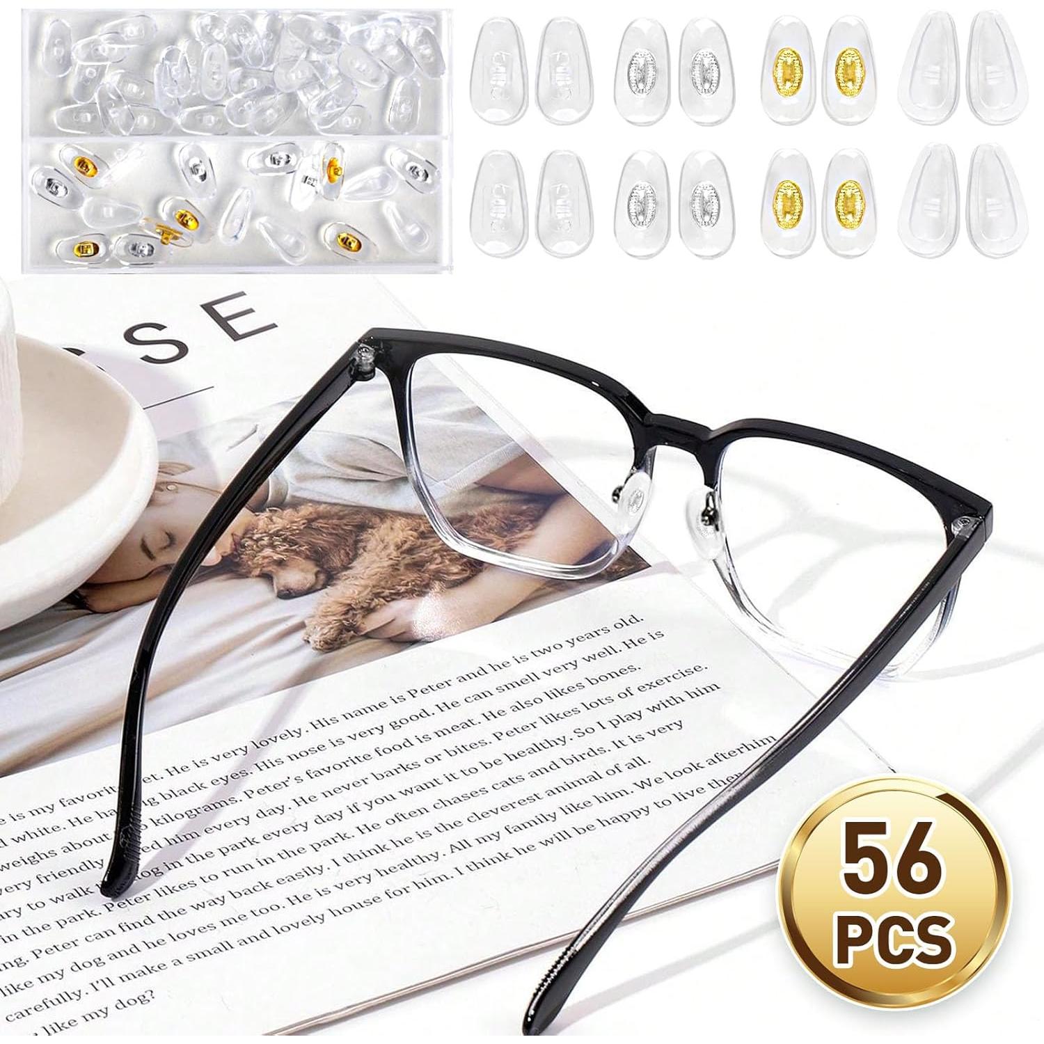 Kit de almohadillas para nariz de gafas Vivinin 57 pares