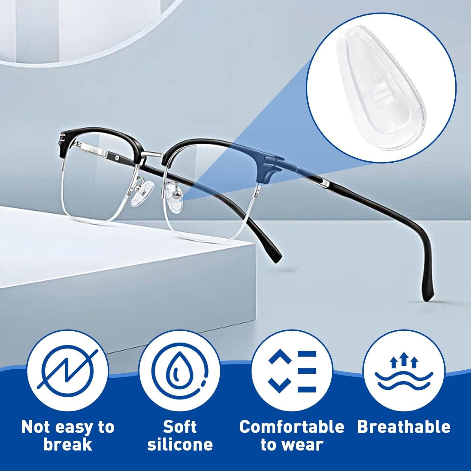 Kit de almohadillas para nariz de gafas Vivinin 57 pares