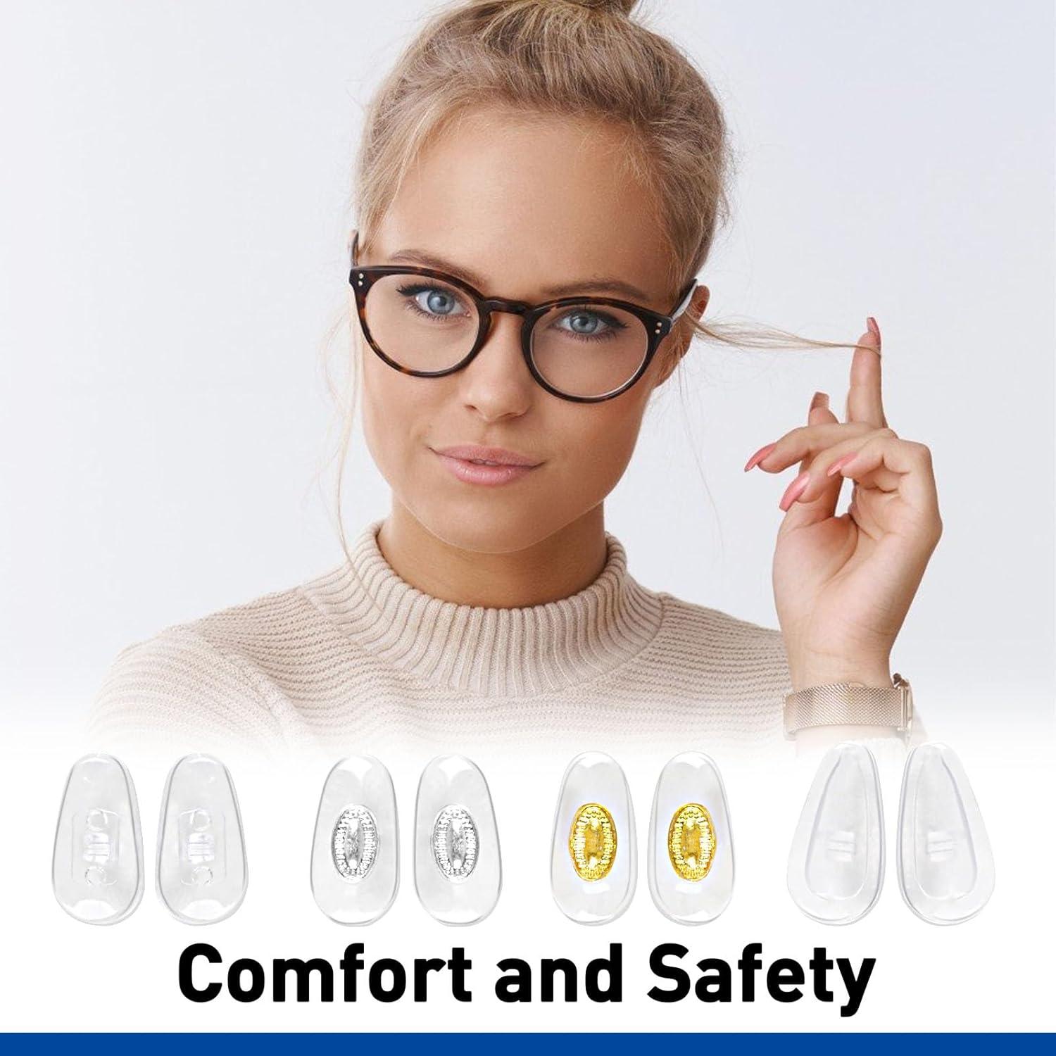 Kit de almohadillas para nariz de gafas Vivinin 57 pares