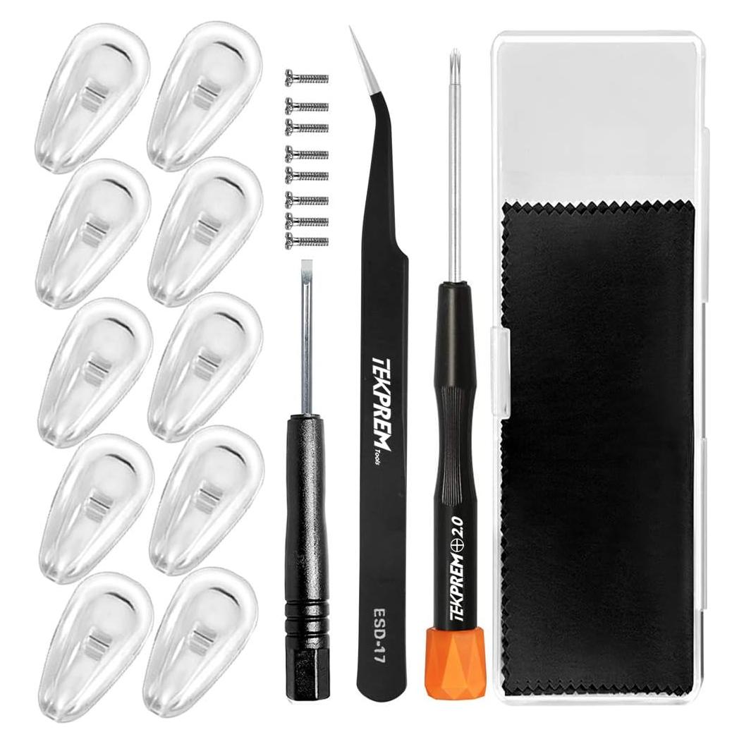 Kit de Almohadillas para Nariz de Gafas TEKPREM con 5 Pares