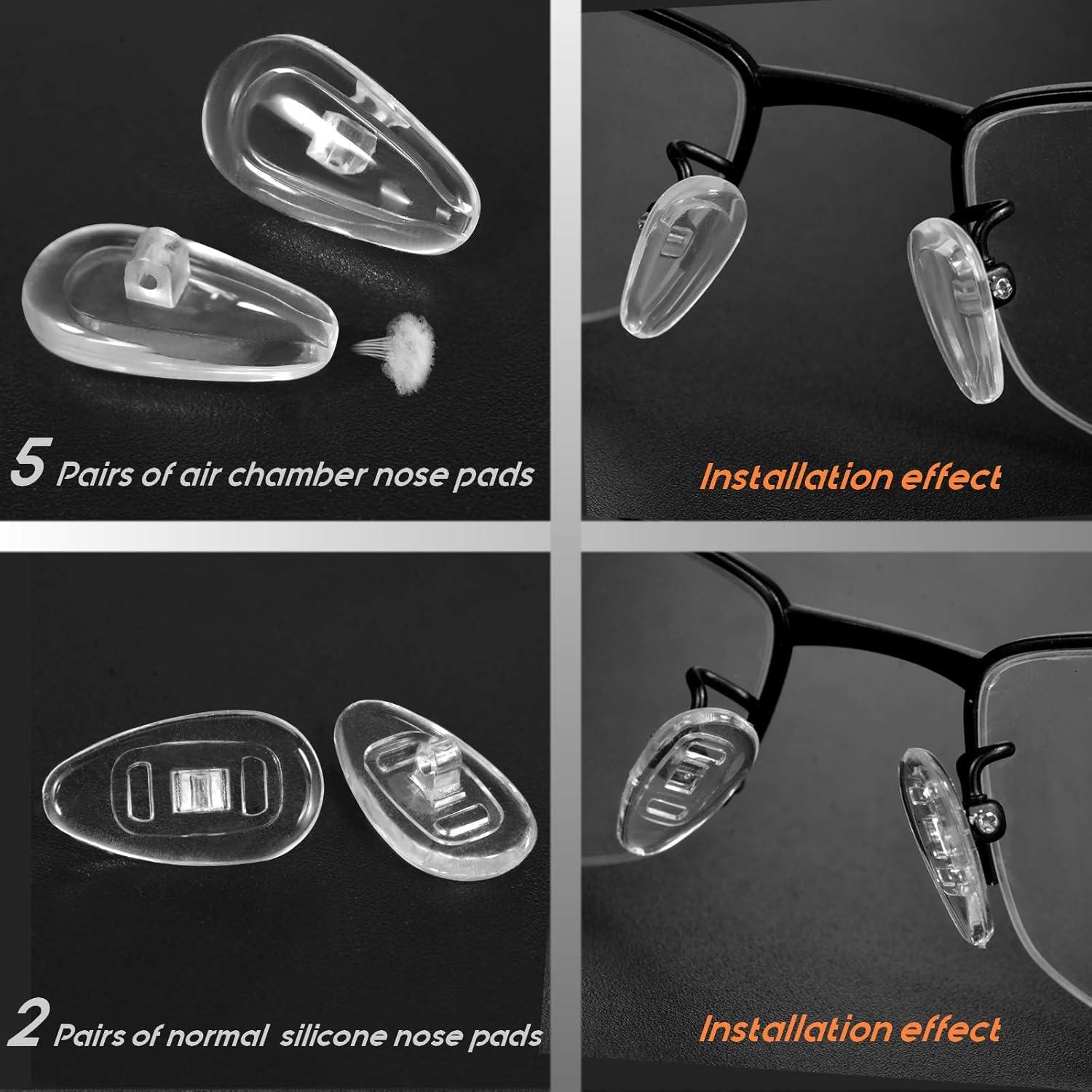 Kit de Almohadillas para Nariz de Gafas TEKPREM con 5 Pares