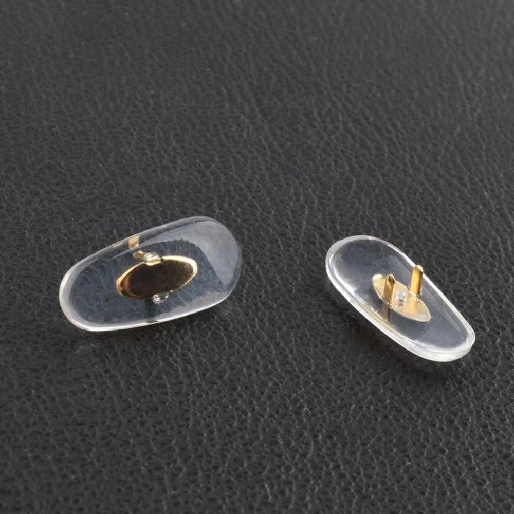 Almohadillas de nariz BEHLINE para gafas clip 16mm oro