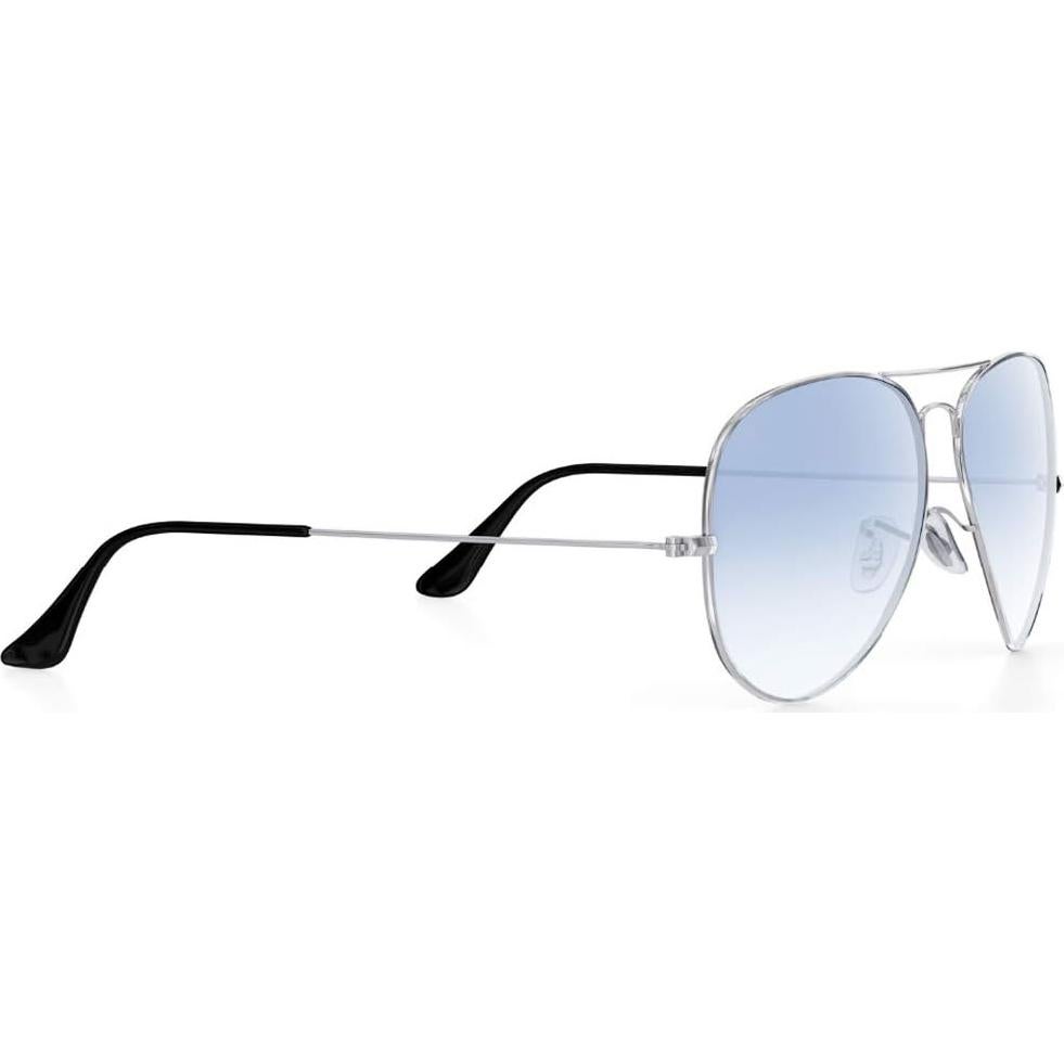 Reemplazo Puntas y Brazos de Templo Ray-Ban RB3025 Plateado/Negro