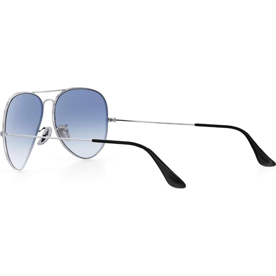 Reemplazo Puntas y Brazos de Templo Ray-Ban RB3025 Plateado/Negro
