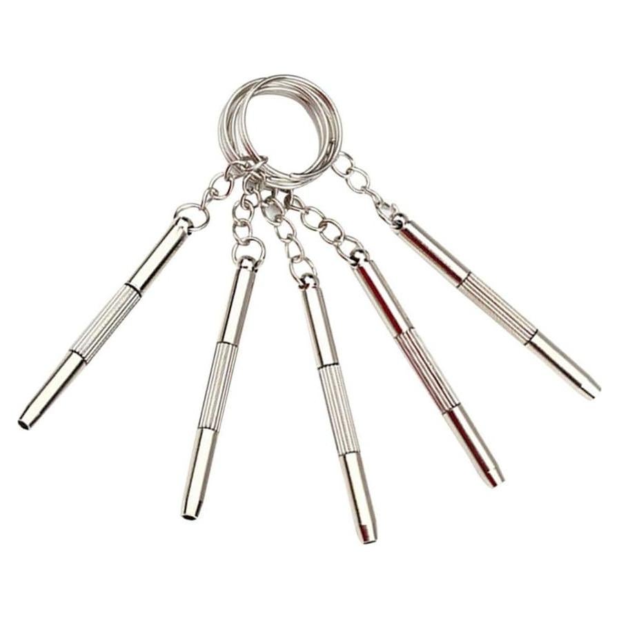 ReNext llavero destornillador 3 en 1 portátil de acero