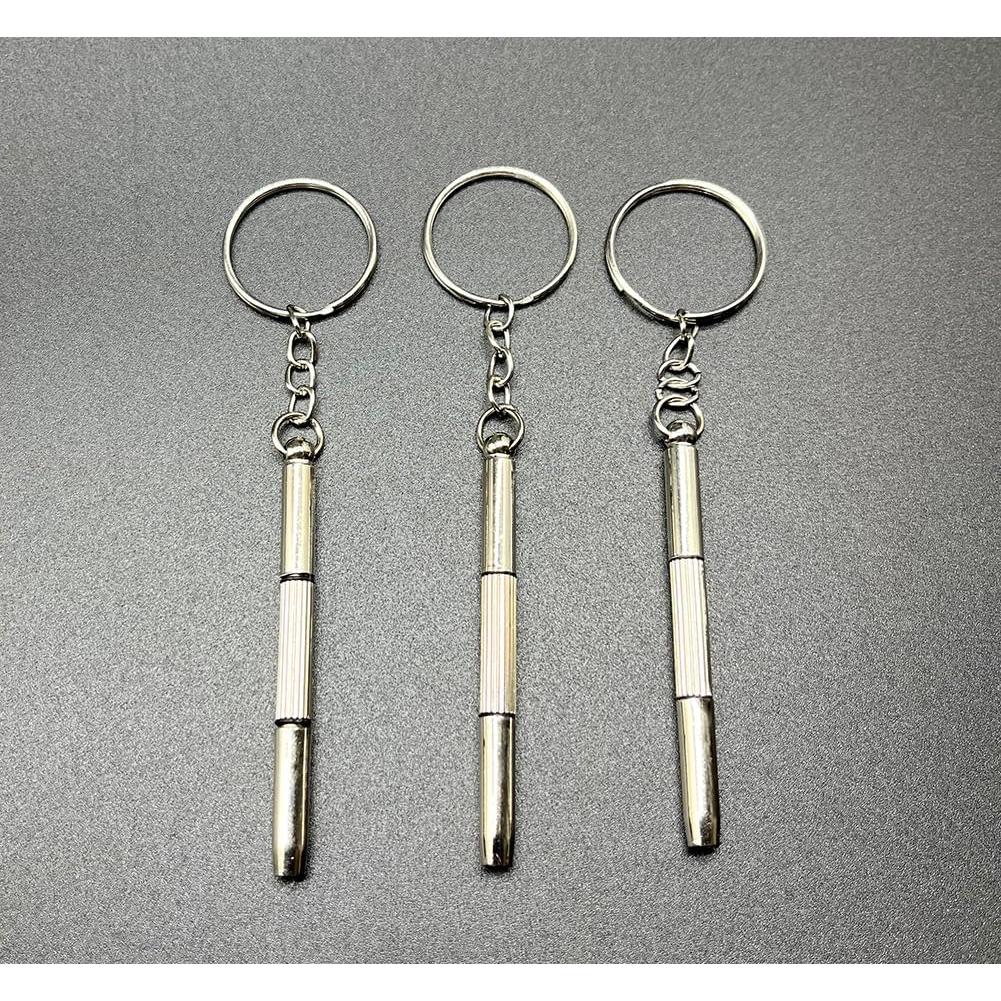 6 Piezas Destornillador Mini Aliotech Acero Inoxidable