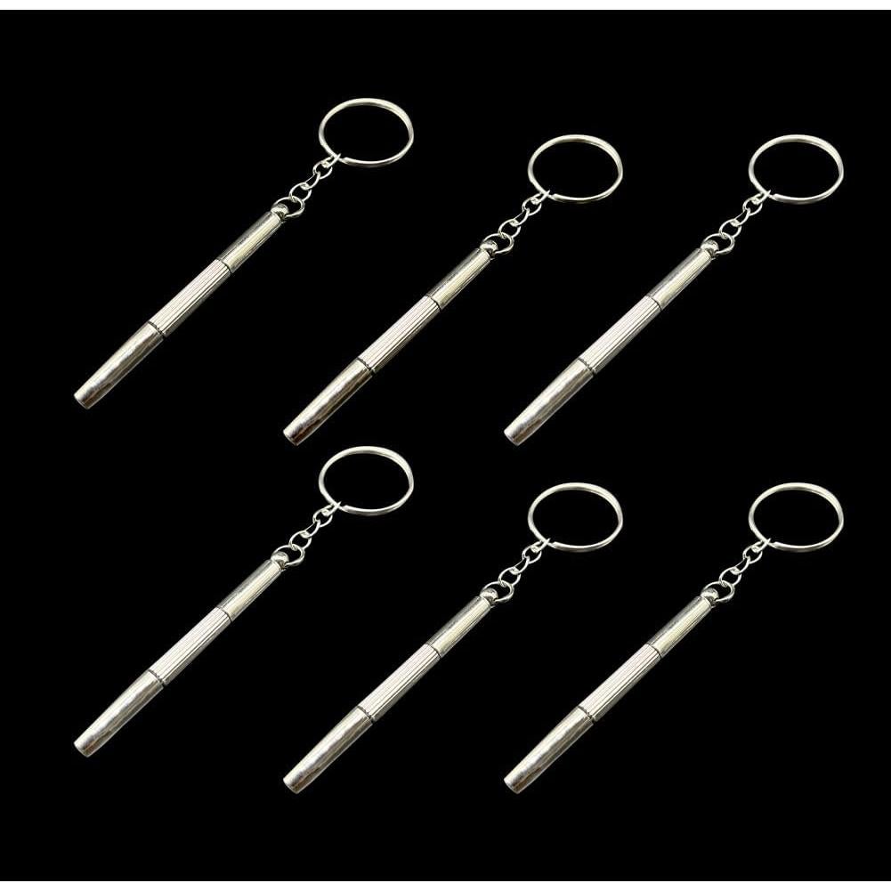 6 Piezas Destornillador Mini Aliotech Acero Inoxidable