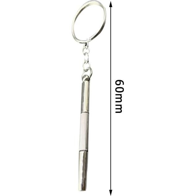 6 Piezas Destornillador Mini Aliotech Acero Inoxidable