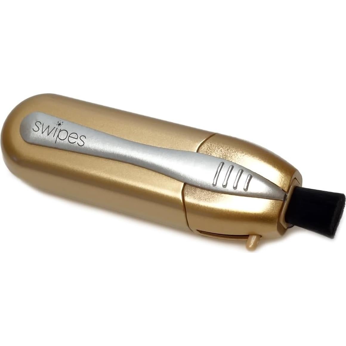 Limpiador de gafas Calabria Swipes 2 Pack Oro y Púrpura