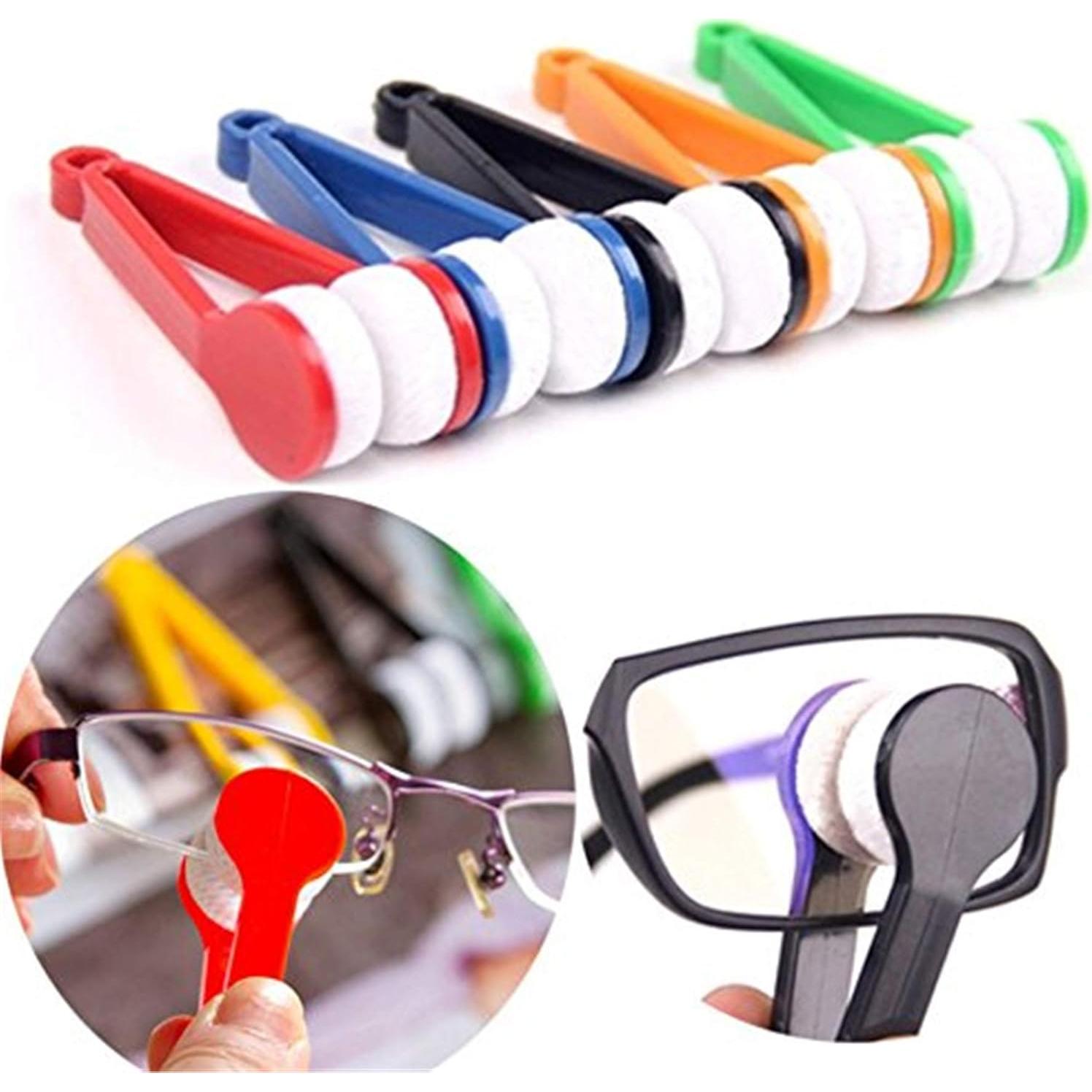 5 Pcs Limpiador de Gafas Microfibra The Flash Store