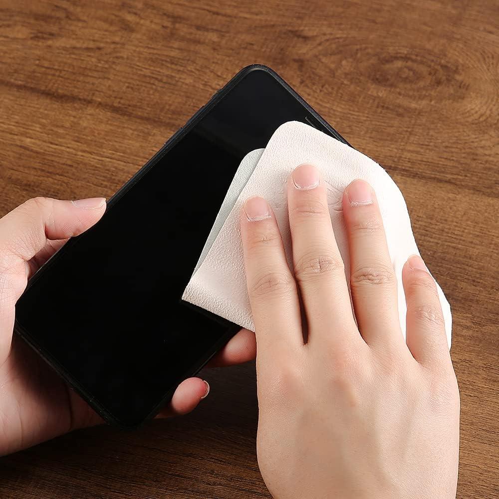 Paño de Limpieza iGeyzoe 100 Pcs Suede 15x18 cm