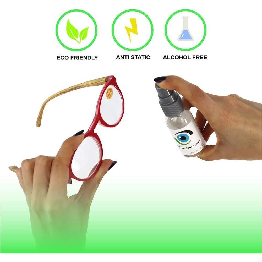 Limpiador de Lentes Líquido Leader 3 x 59ml - Sin Alcohol