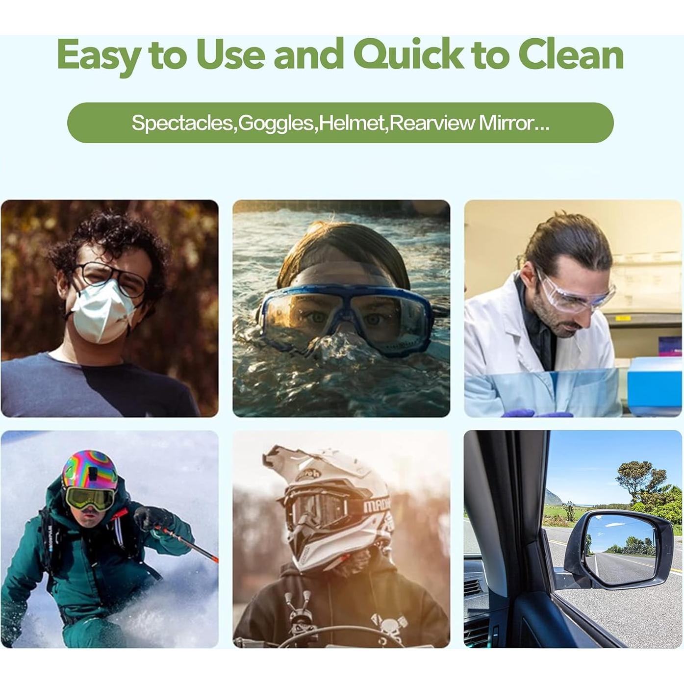 Toallitas Antivaho i-SPER 70 Piezas para Gafas y Lentes