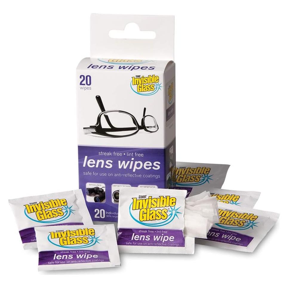 Toallitas de Limpieza Invisible Glass 90102 20 Unidades Sin Pelusa