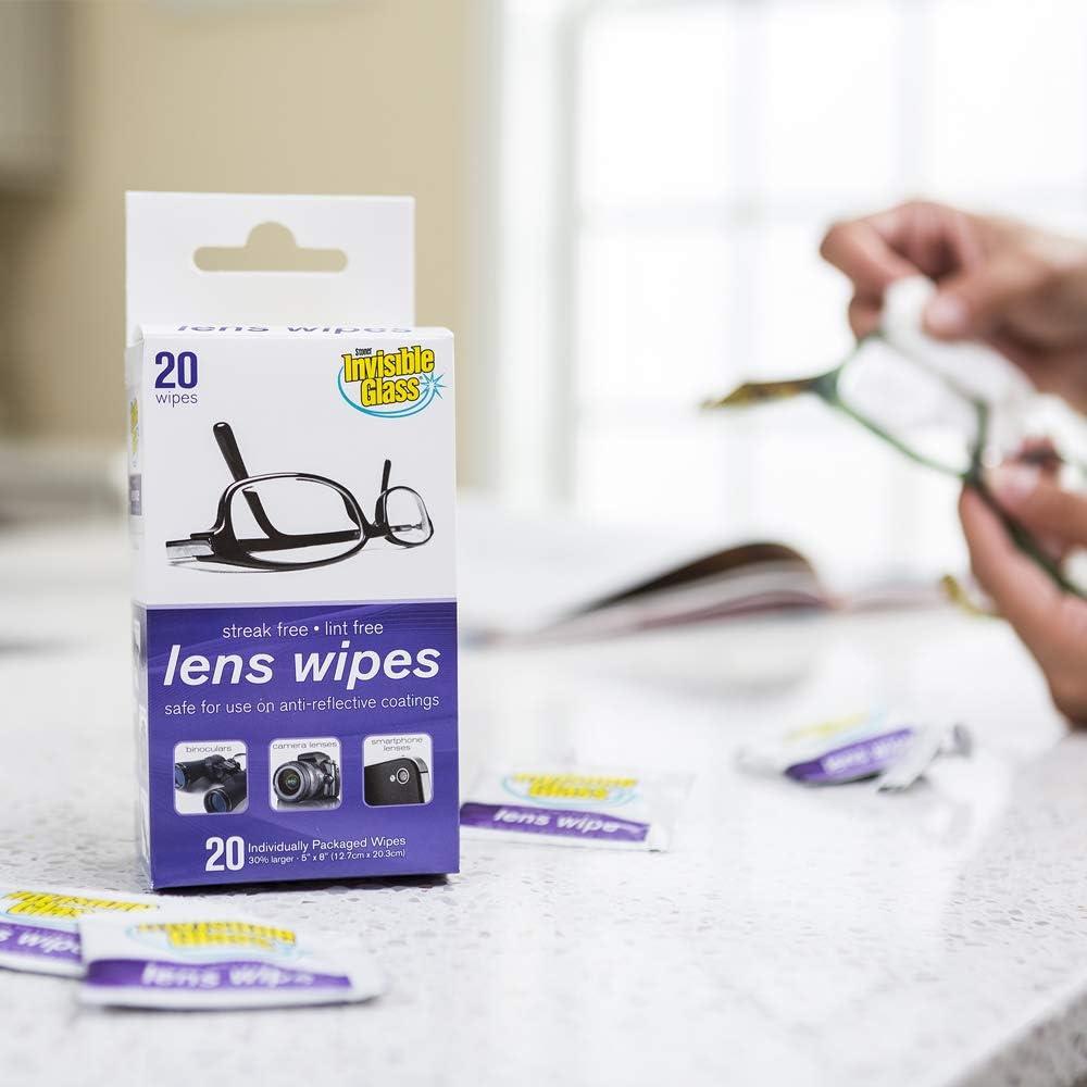 Toallitas de Limpieza Invisible Glass 90102 20 Unidades Sin Pelusa