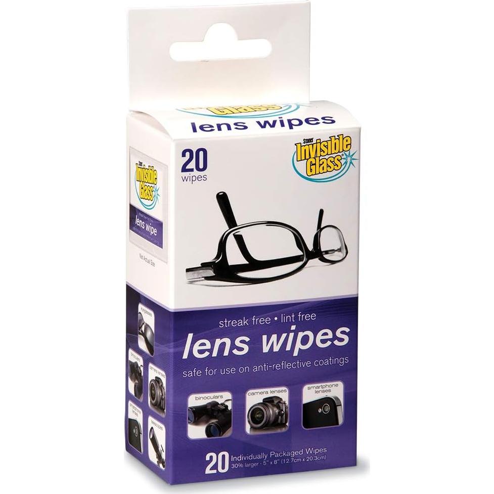 Toallitas de Limpieza Invisible Glass 90102 20 Unidades Sin Pelusa