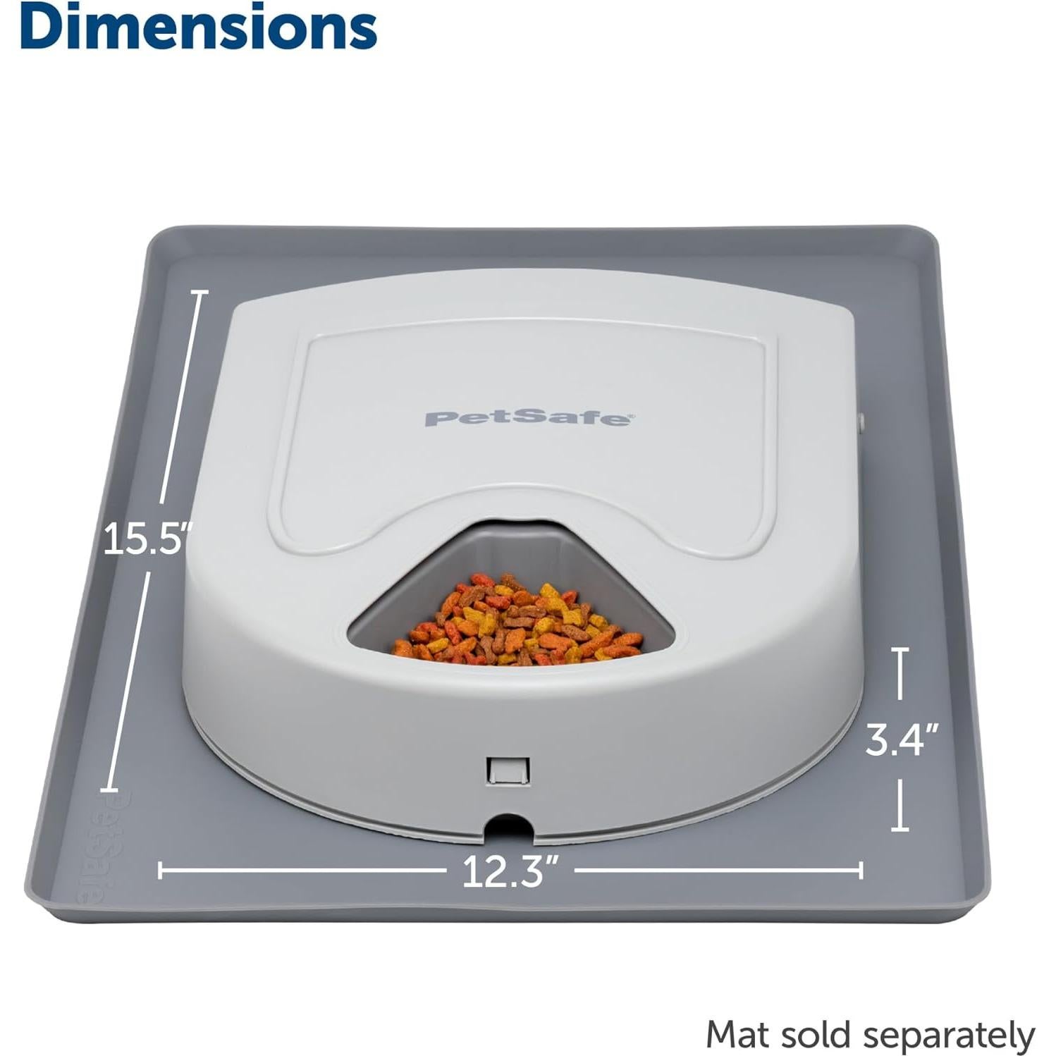 Comedero Automático PetSafe 5 Comidas 1 Taza Plástico