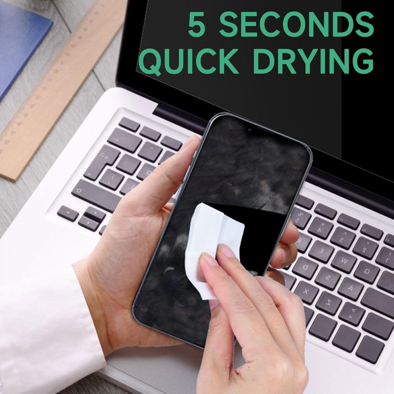 120 Toallitas de Limpieza para Lentes Lensmate Individuales