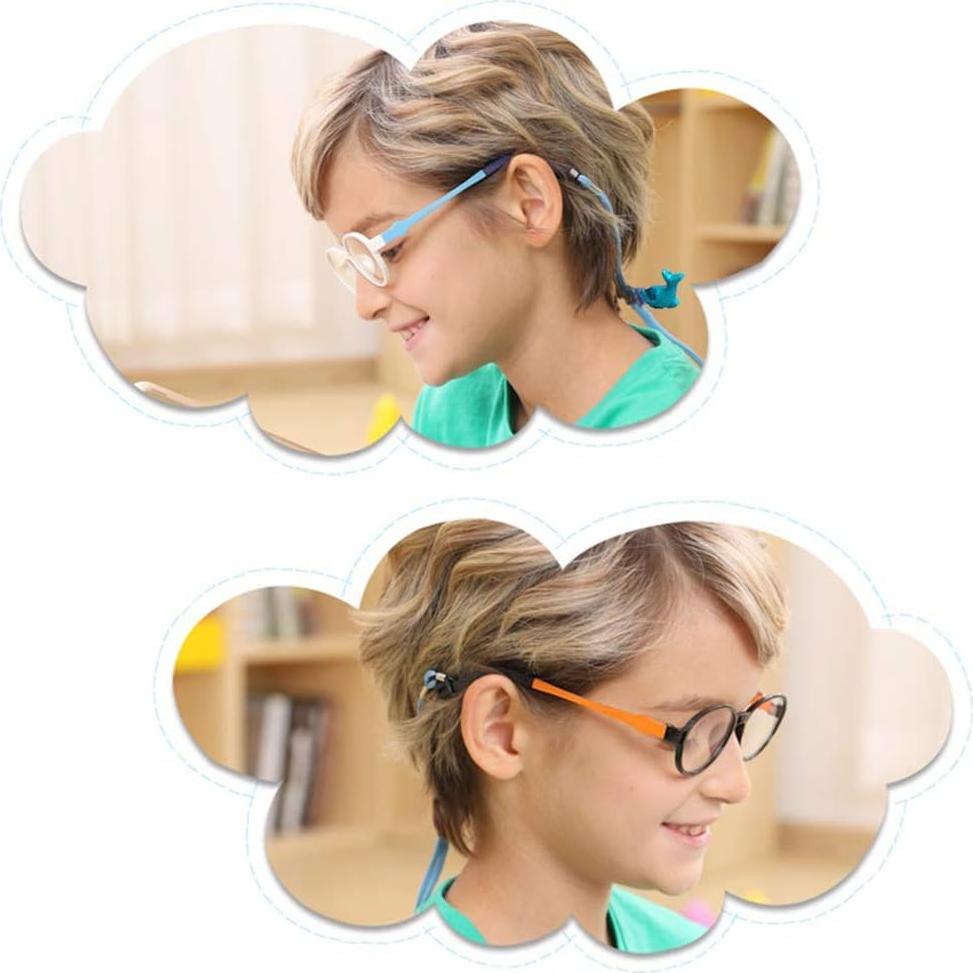 Correa para Gafas Niños ACKLLR 12 Piezas Ajustable Colorido
