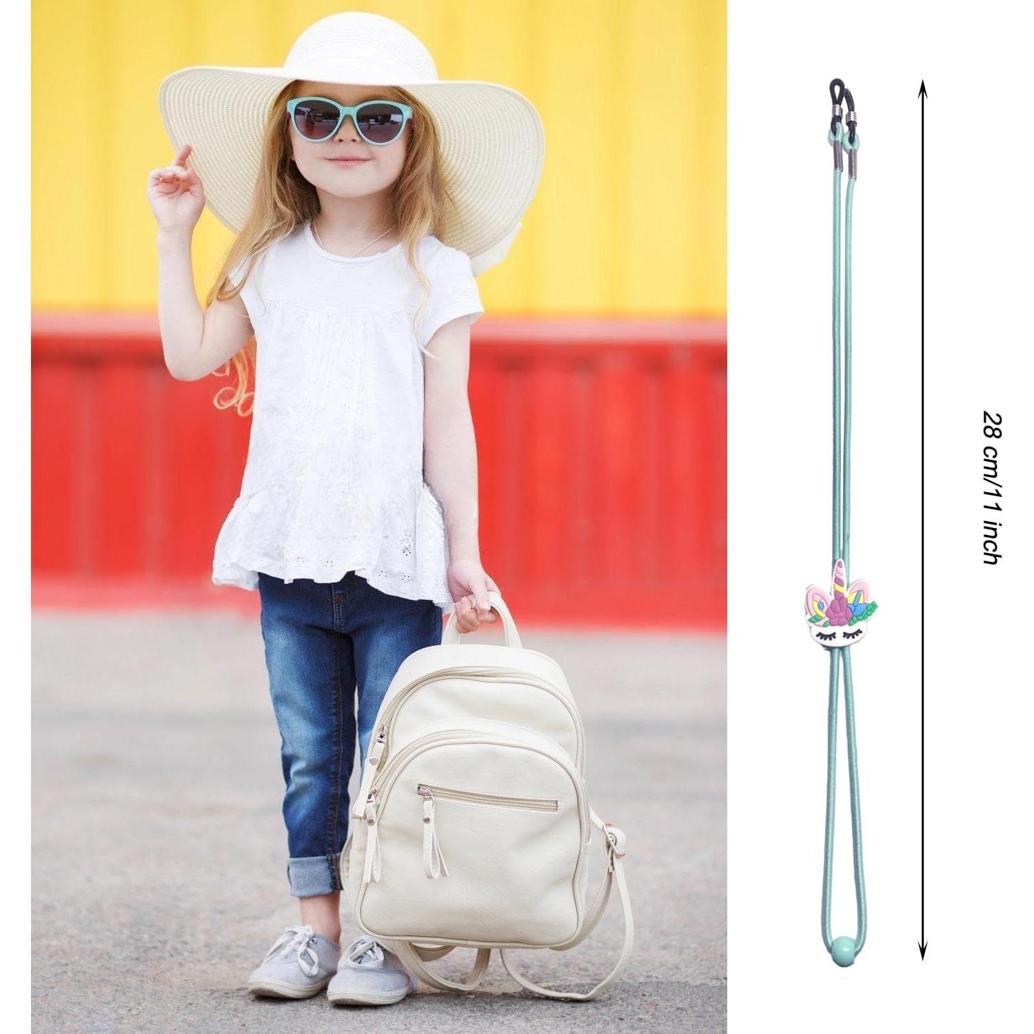 Cinta para Gafas Niños 10 Pcs Unicornio Ajustable