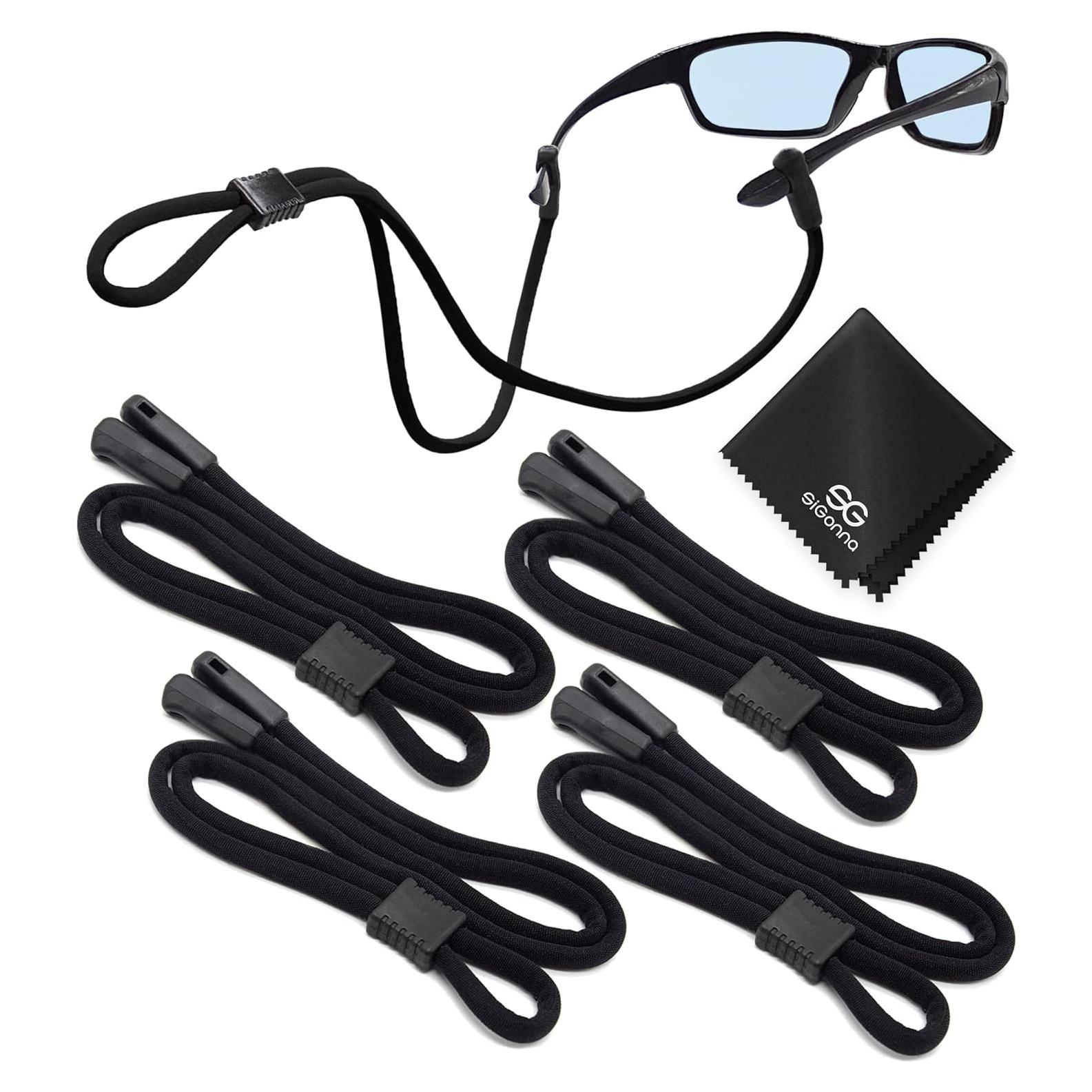 Cadenas para Gafas SIGONNA - Ajustables y Resistentes - 4 Piezas