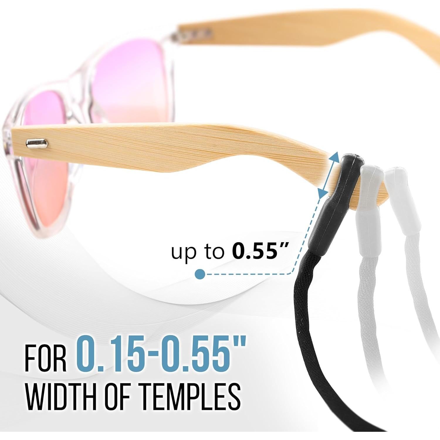 Cadenas para Gafas SIGONNA - Ajustables y Resistentes - 4 Piezas