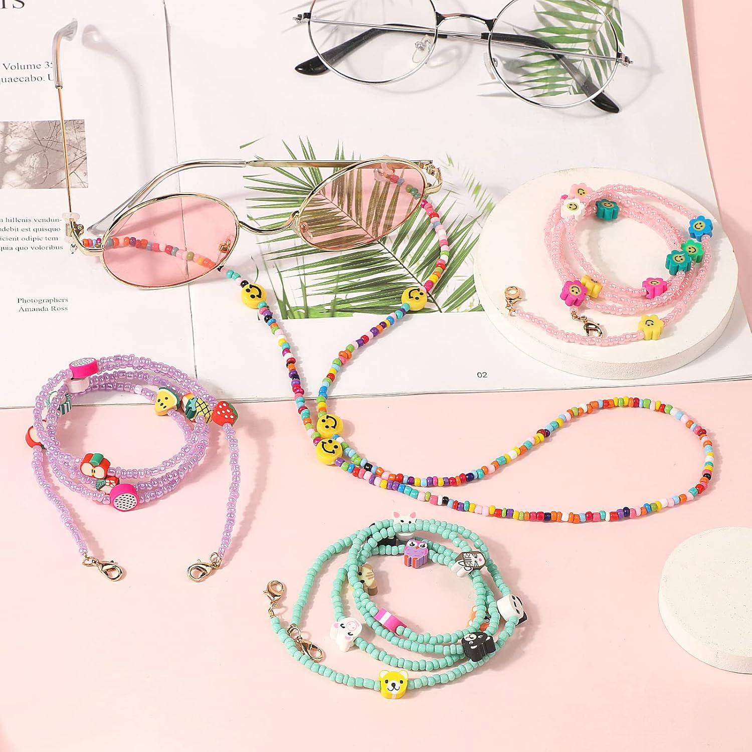 Cadena de Gafas Ajustable 8 Piezas para Niños y Adultos