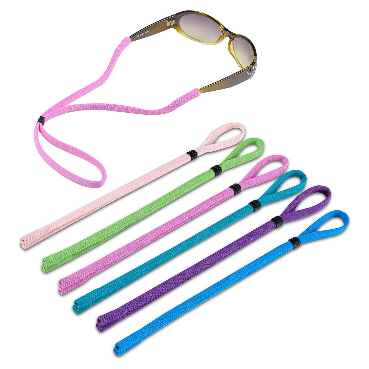 Correa para Gafas RD HENO-21 Ajustable y Colorida 6 Pzas