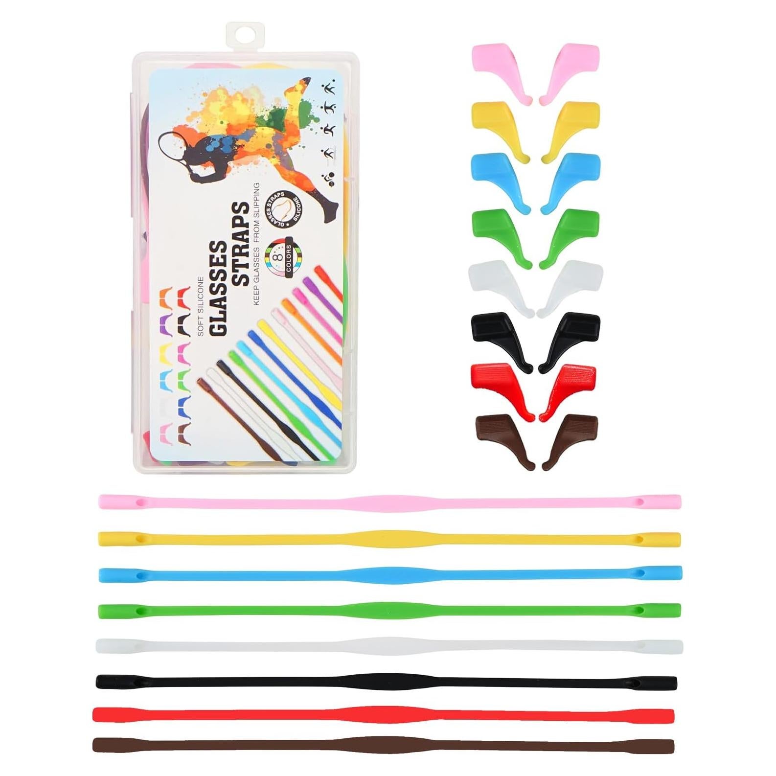 Correas para Gafas Niños - Silicona Antideslizante 8 Colores