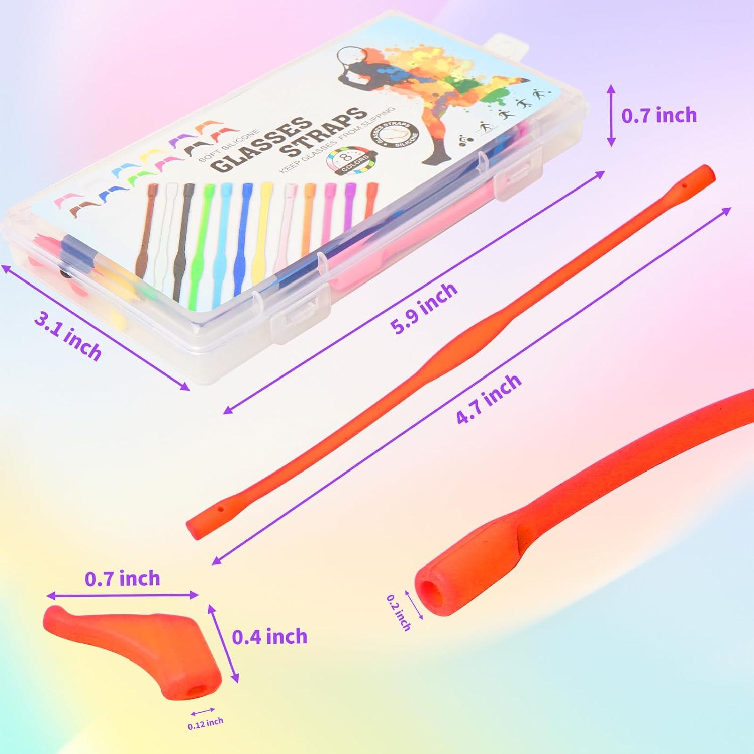 Correas para Gafas Niños - Silicona Antideslizante 8 Colores