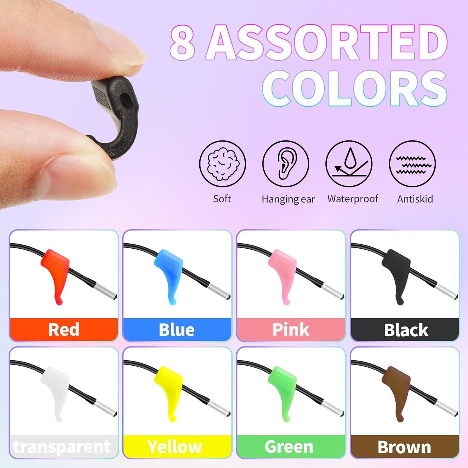 Correas para Gafas Niños - Silicona Antideslizante 8 Colores