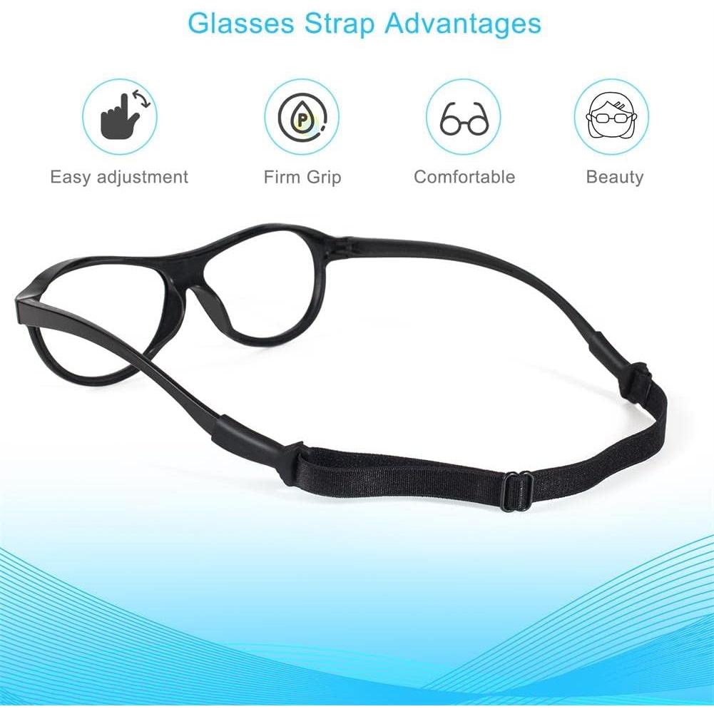 Correa para Gafas Deportivas 3 Pcs Ajustable Antideslizante