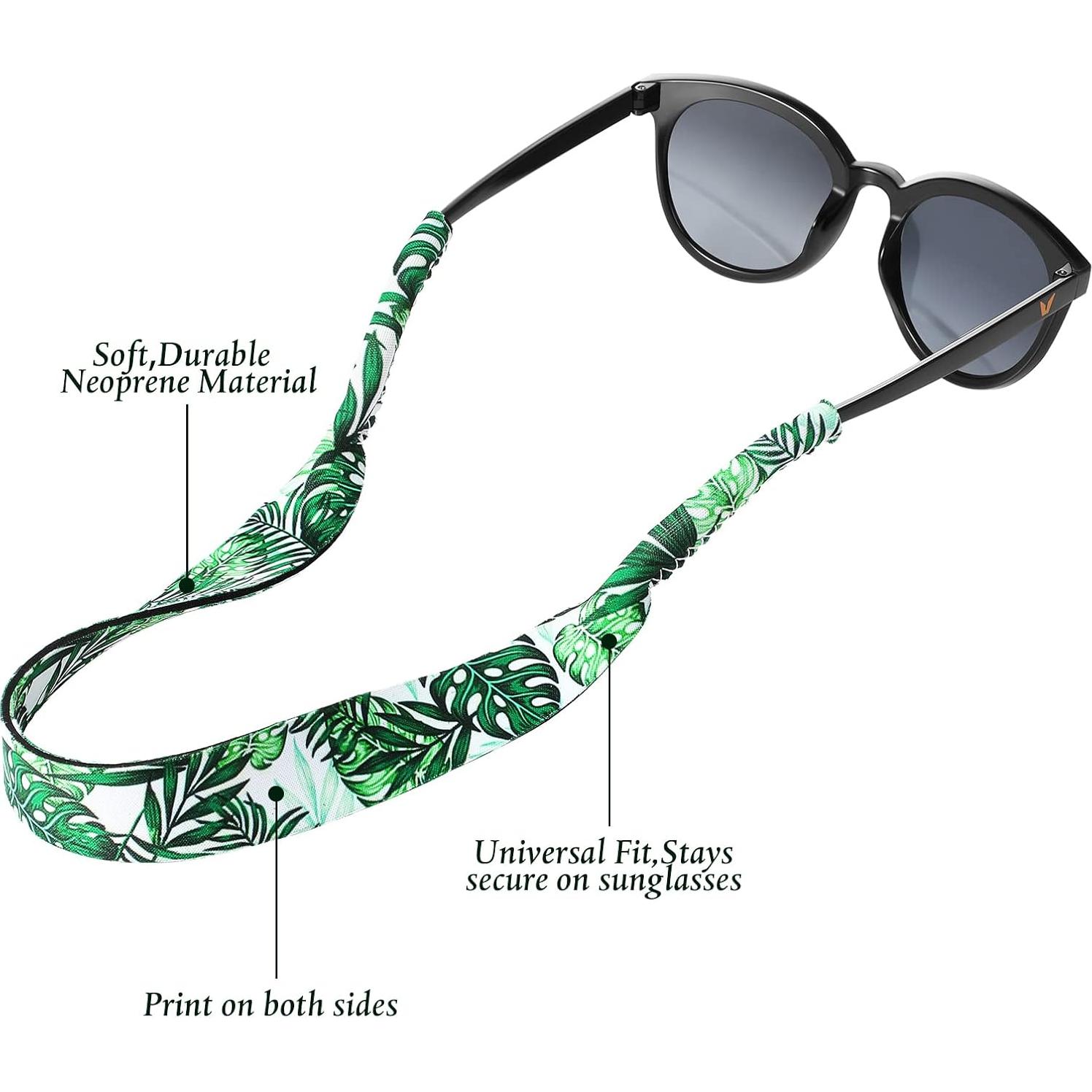 Correa Flotante para Gafas Flutesan 6 Piezas Neopreno Hawaiano