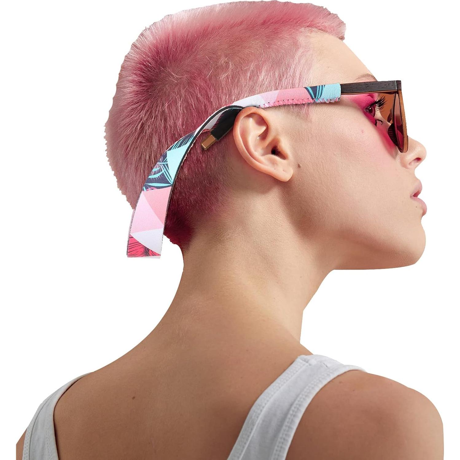 Correa Flotante para Gafas Flutesan 6 Piezas Neopreno Hawaiano