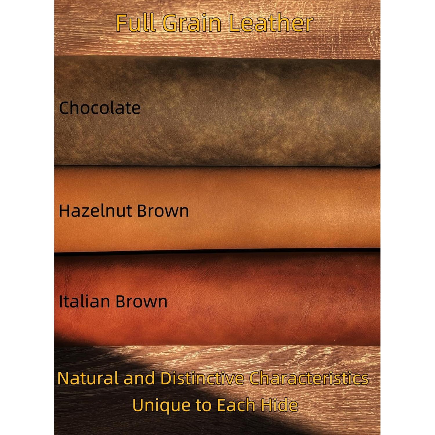 Correa de Gafas de Cuero PVS-002 Marrón Italiano Unisex