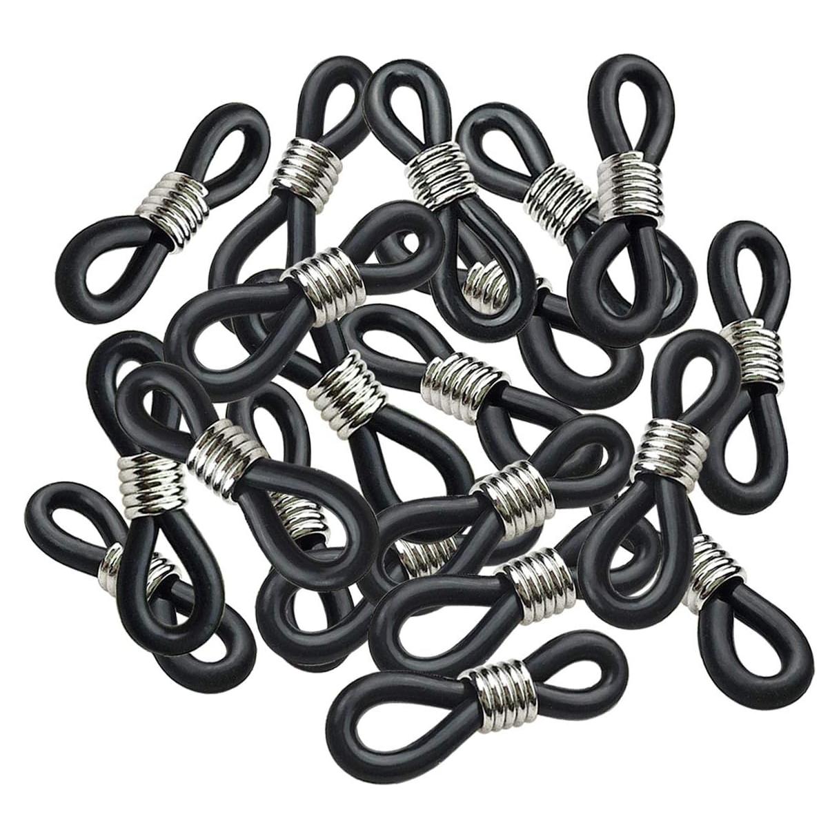 Conectores de Goma Ajustables TTSAM 20 Piezas para Gafas