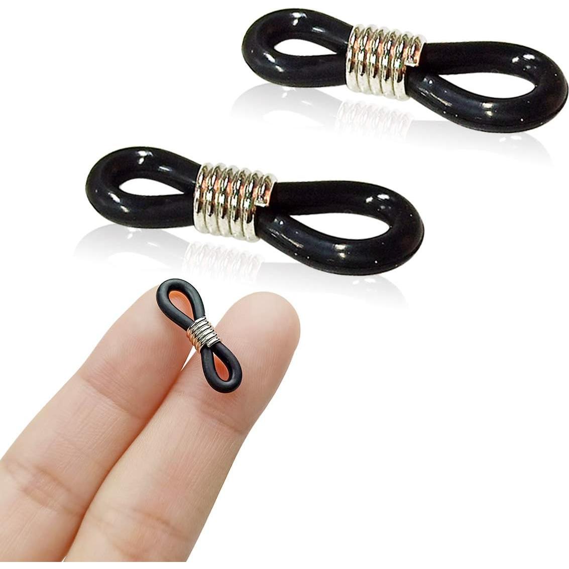 Conectores de Goma Ajustables TTSAM 20 Piezas para Gafas