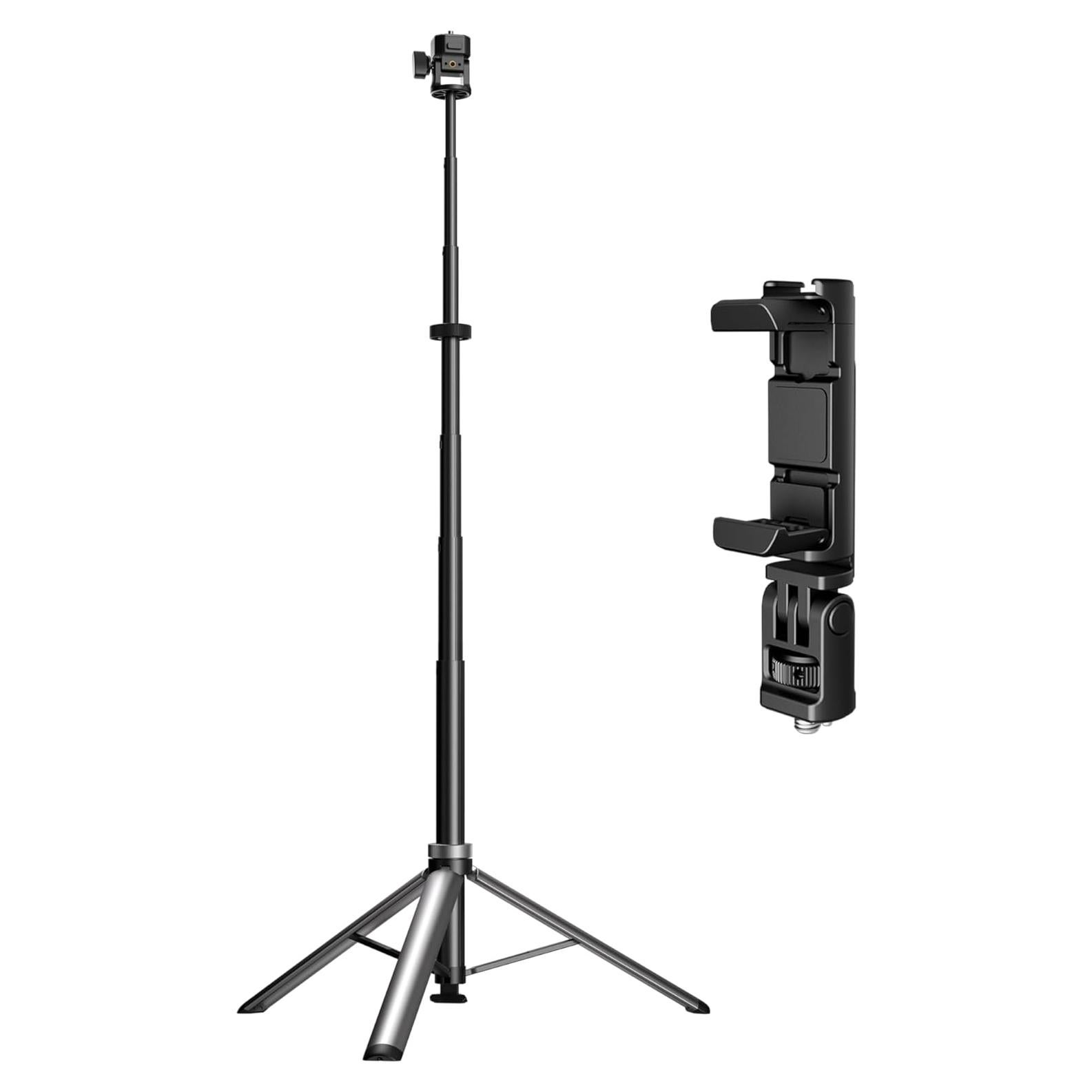 Trípode Ajustable Leekai 213 cm con Soporte para Teléfono