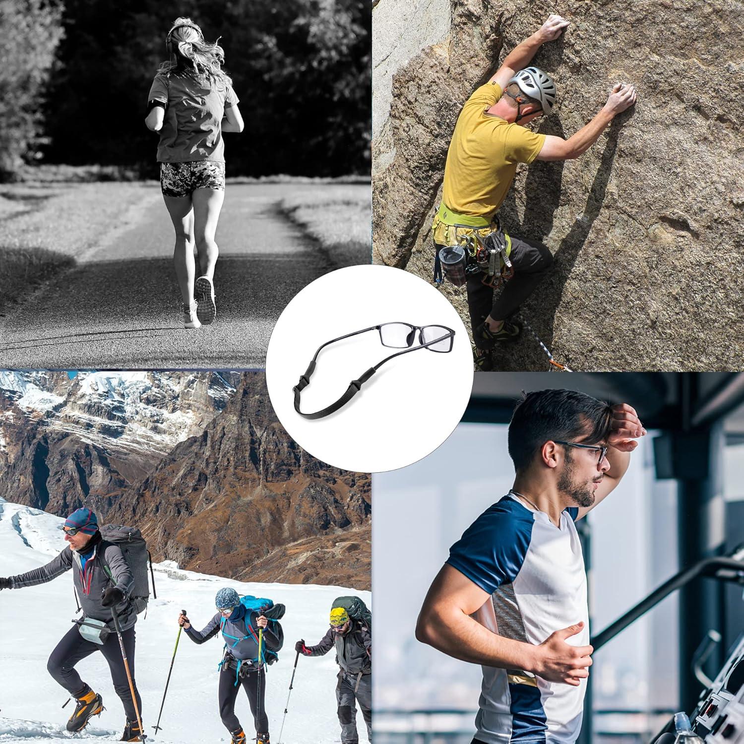 Correa Ajustable para Gafas LVVFit 4pcs Rosa Nylon Silicona