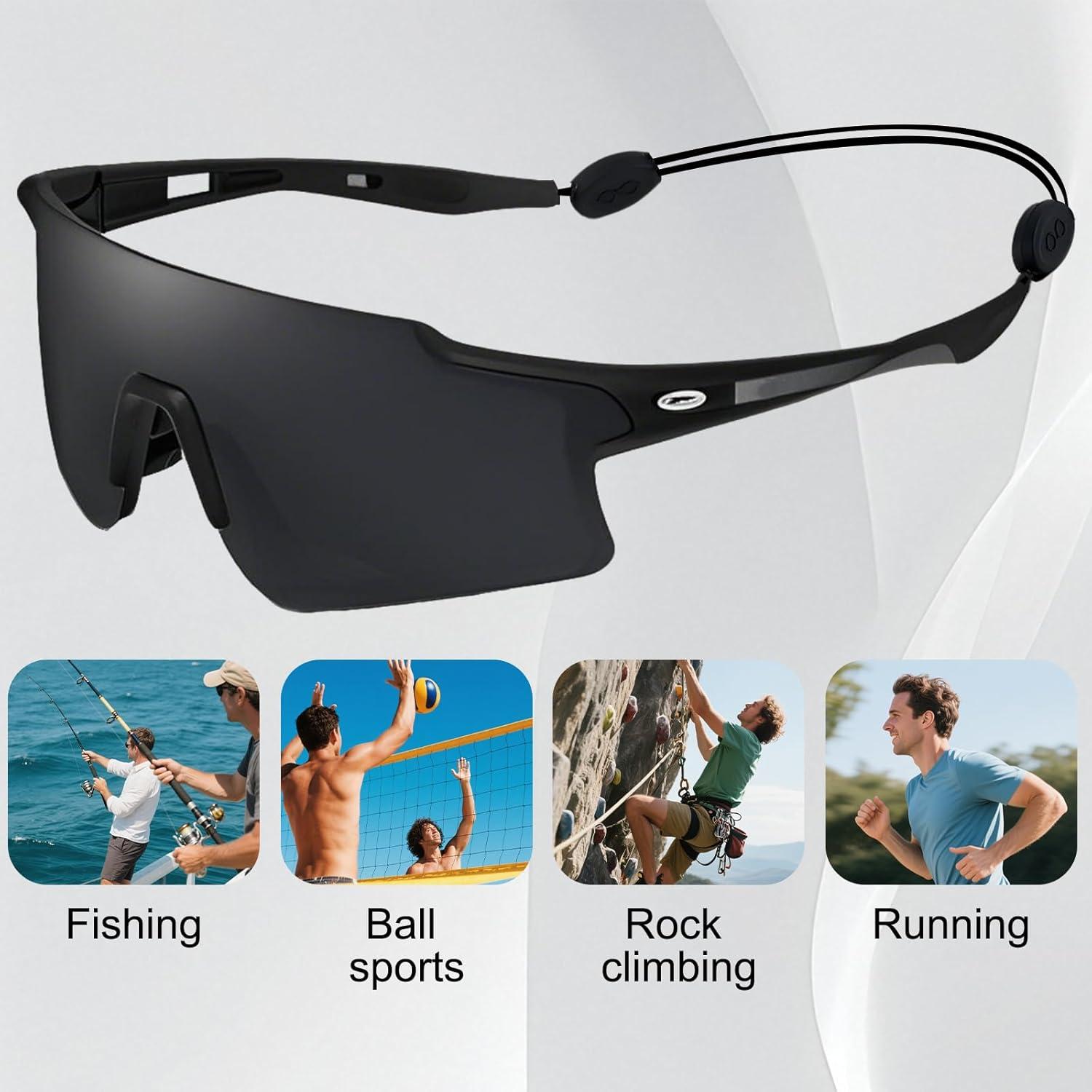 Correa para Gafas Aphrordity 3 Pcs Ajustable Antideslizante