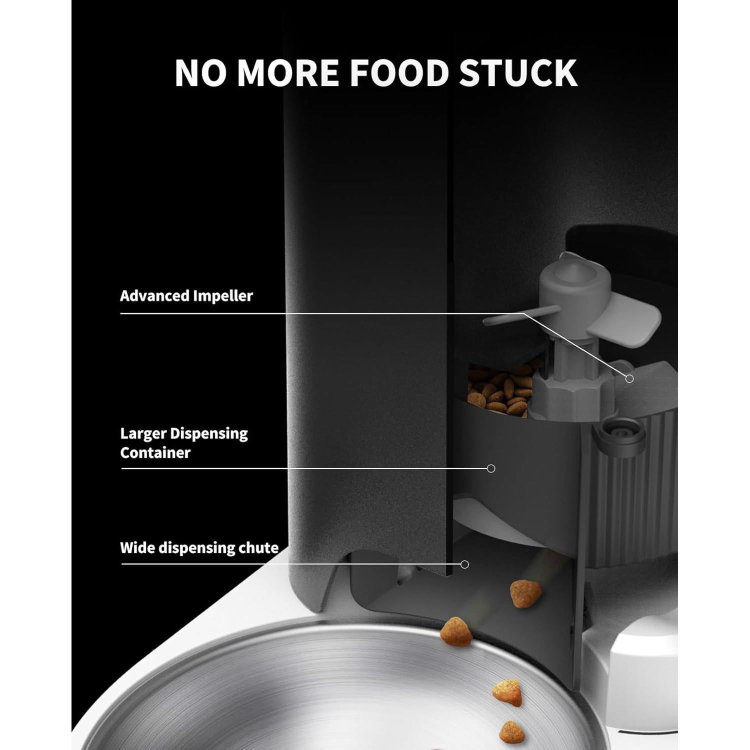 Dispensador Automático de Comida PETKIT 3L WiFi Control App