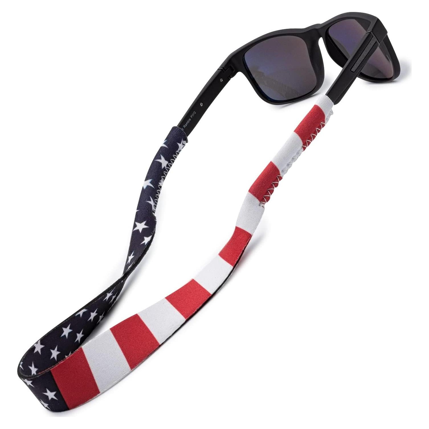 Correa Flotante de Gafas Neopreno - Bandera Americana