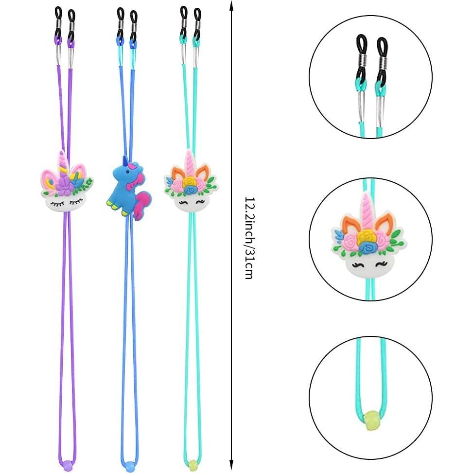 Correa de Gafas ZXSWEET Unicornio Arcoíris para Niños