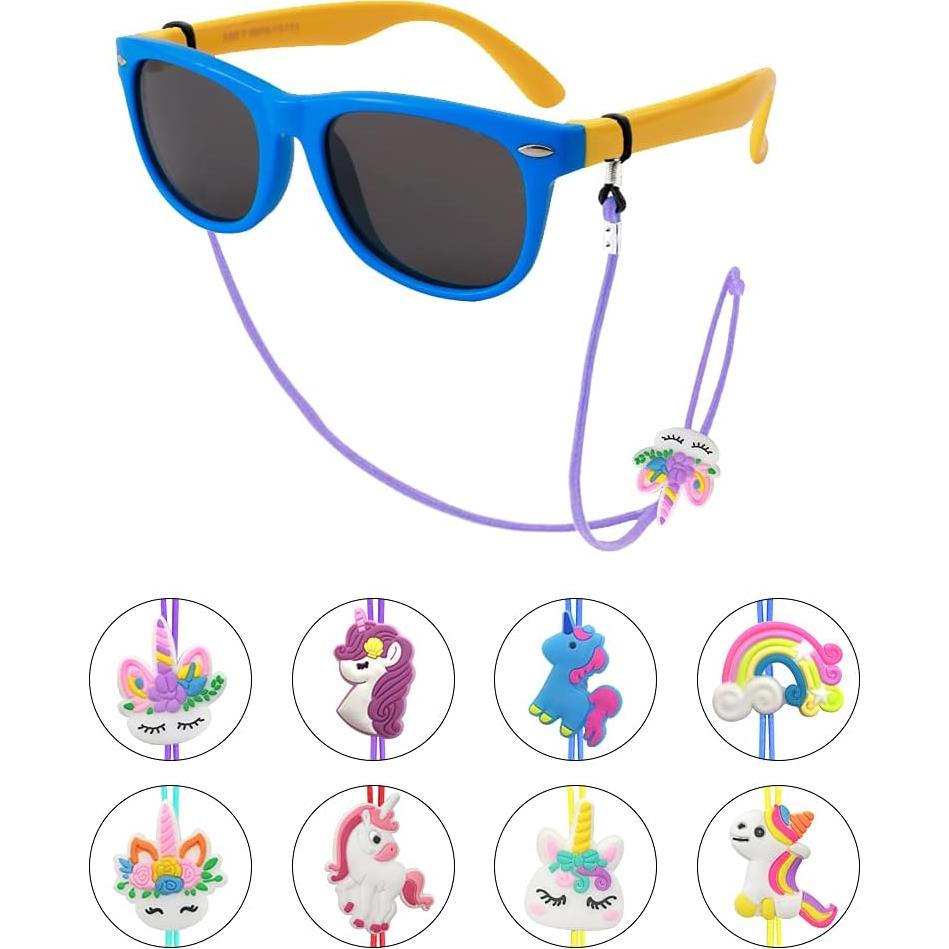Correa de Gafas ZXSWEET Unicornio Arcoíris para Niños