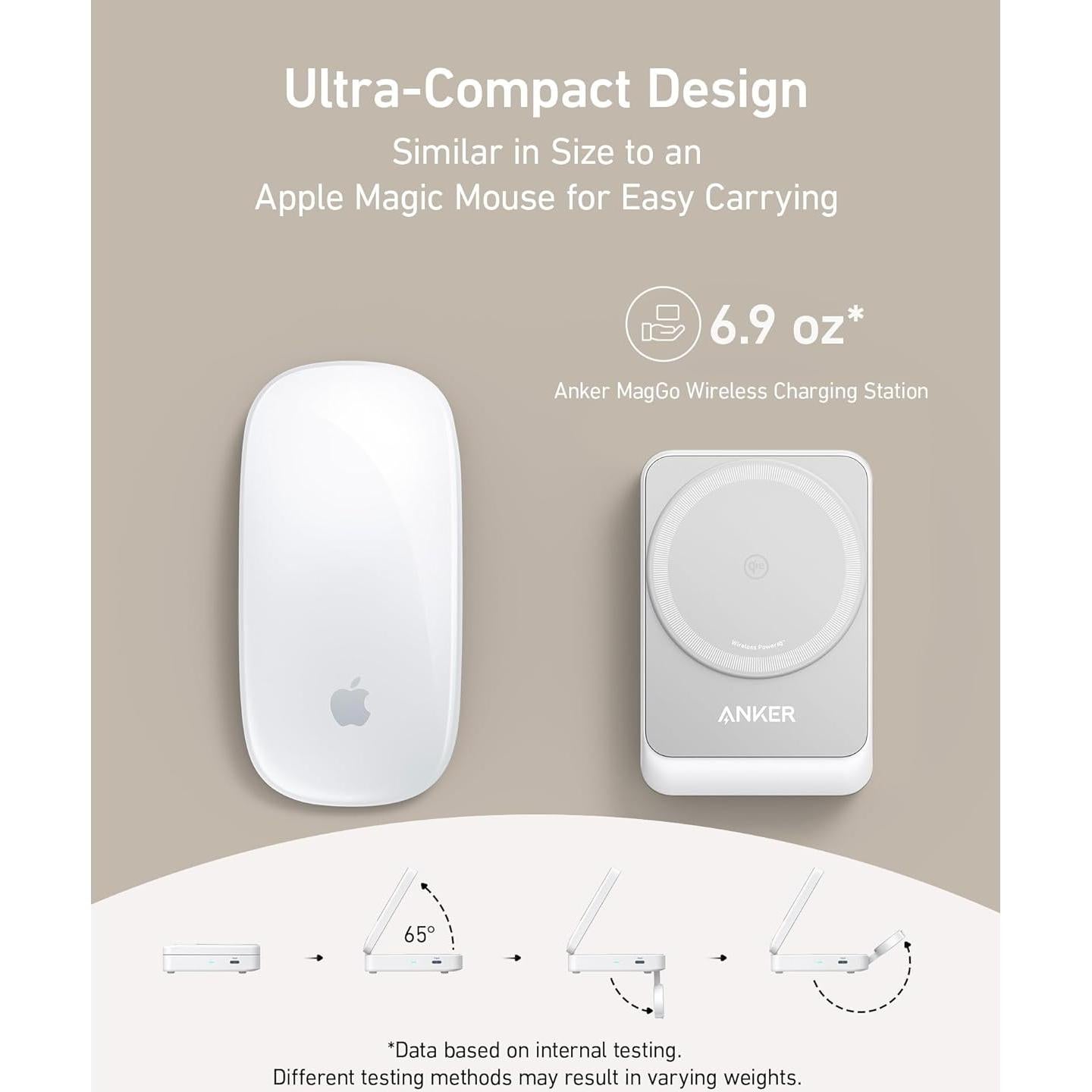 Estación de Carga Anker MagGo 3-en-1 para iPhone 16