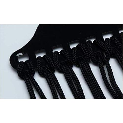 12 Cordones de Gafas Nylon Antideslizante Negro