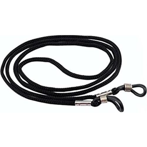 12 Cordones de Gafas Nylon Antideslizante Negro