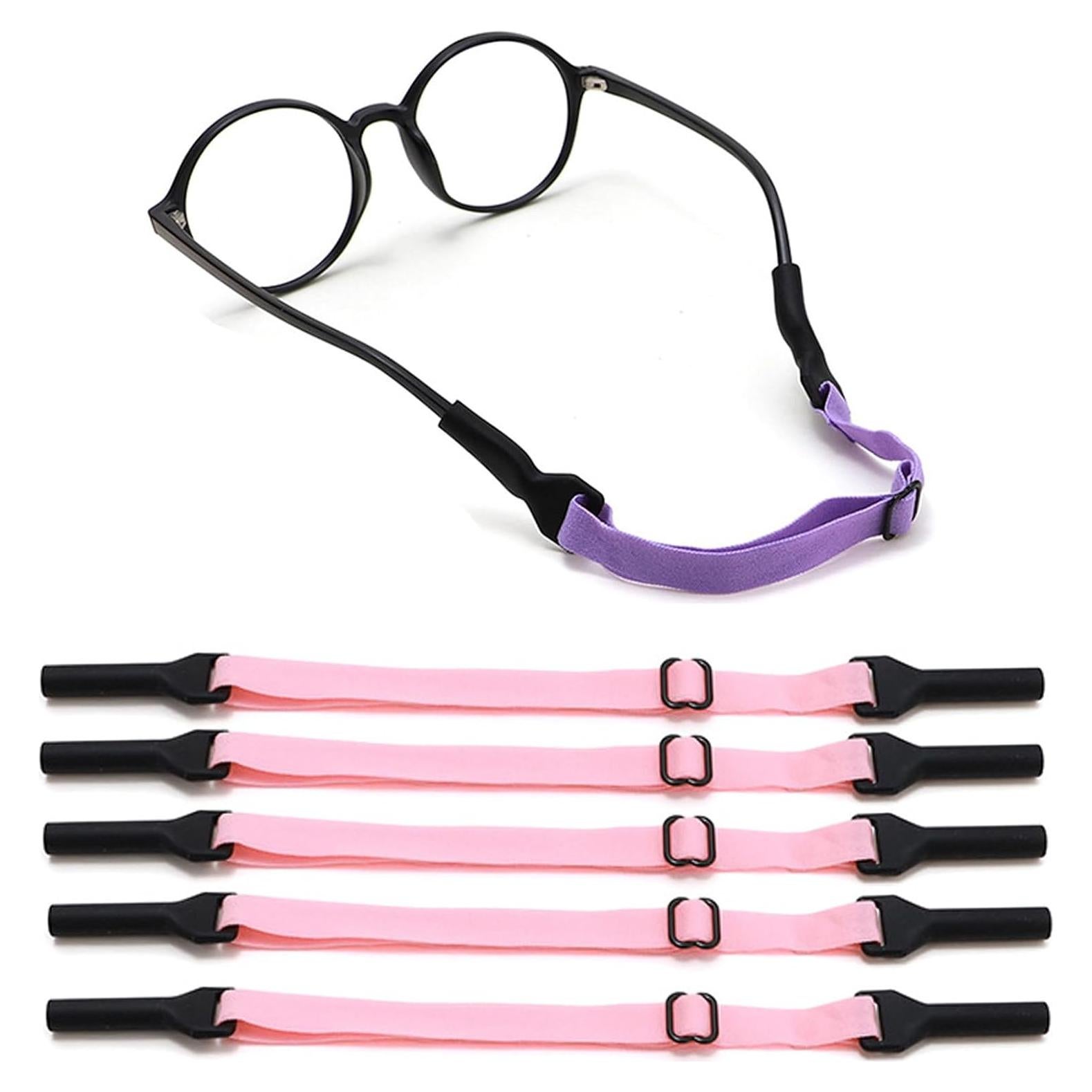 Correa Ajustable para Gafas UPIONIC 5 Pcs Niños Rosa