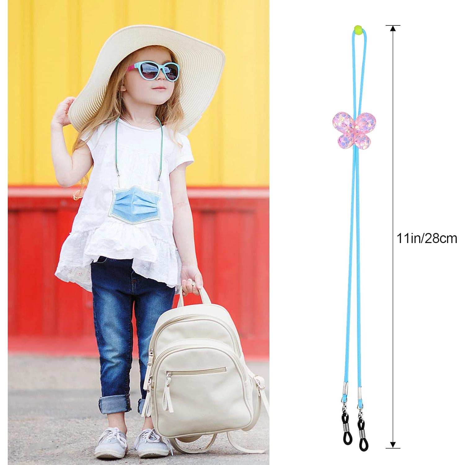 Paquete de 10 correas para gafas Hifot para niñas